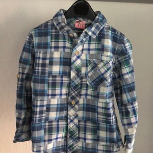 Plaid Boys button down